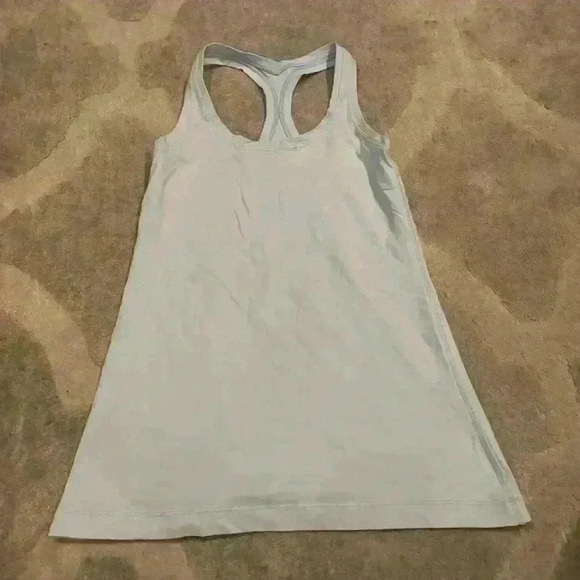 Light blue lululemon tank top - Picture 2 of 3